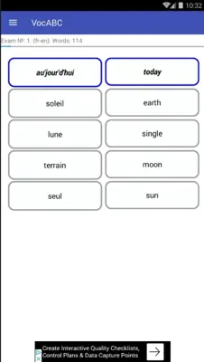 VocABC android App screenshot 0