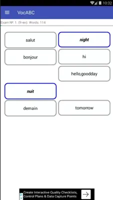 VocABC android App screenshot 4