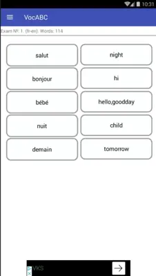 VocABC android App screenshot 7